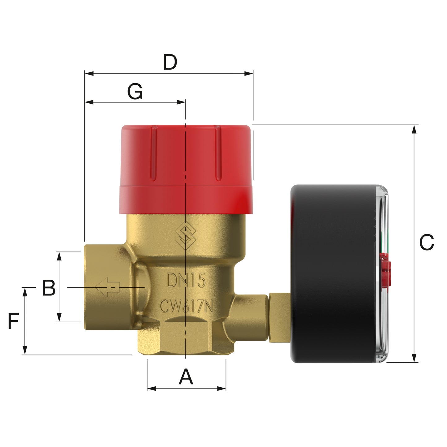 Flamco Prescomano 1/2 NF - 27684