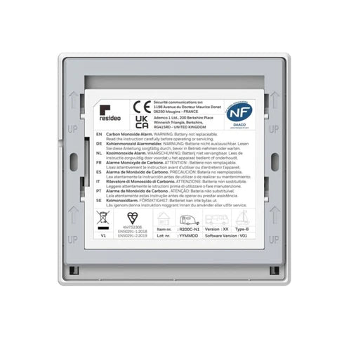 Honeywell Home 10 year Interconnecting Carbon Monoxide Alarm