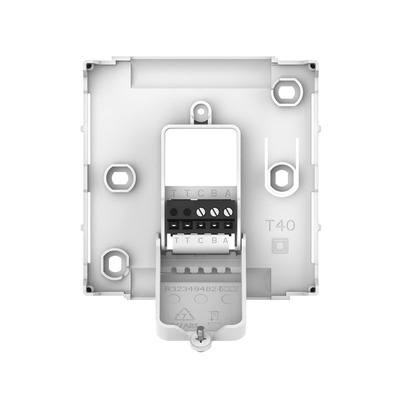 DT4 White Wired Room Thermostat with On/Off DT40WT20
