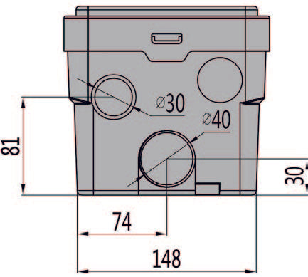 Flowpro FP250 Shower waste water Pump